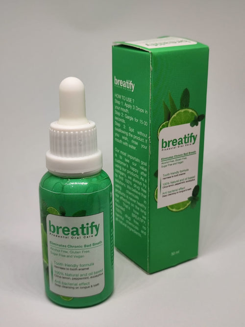 Breathify™ Gotas Refrescantes para el Aliento | Frescura Instantánea y Duradera