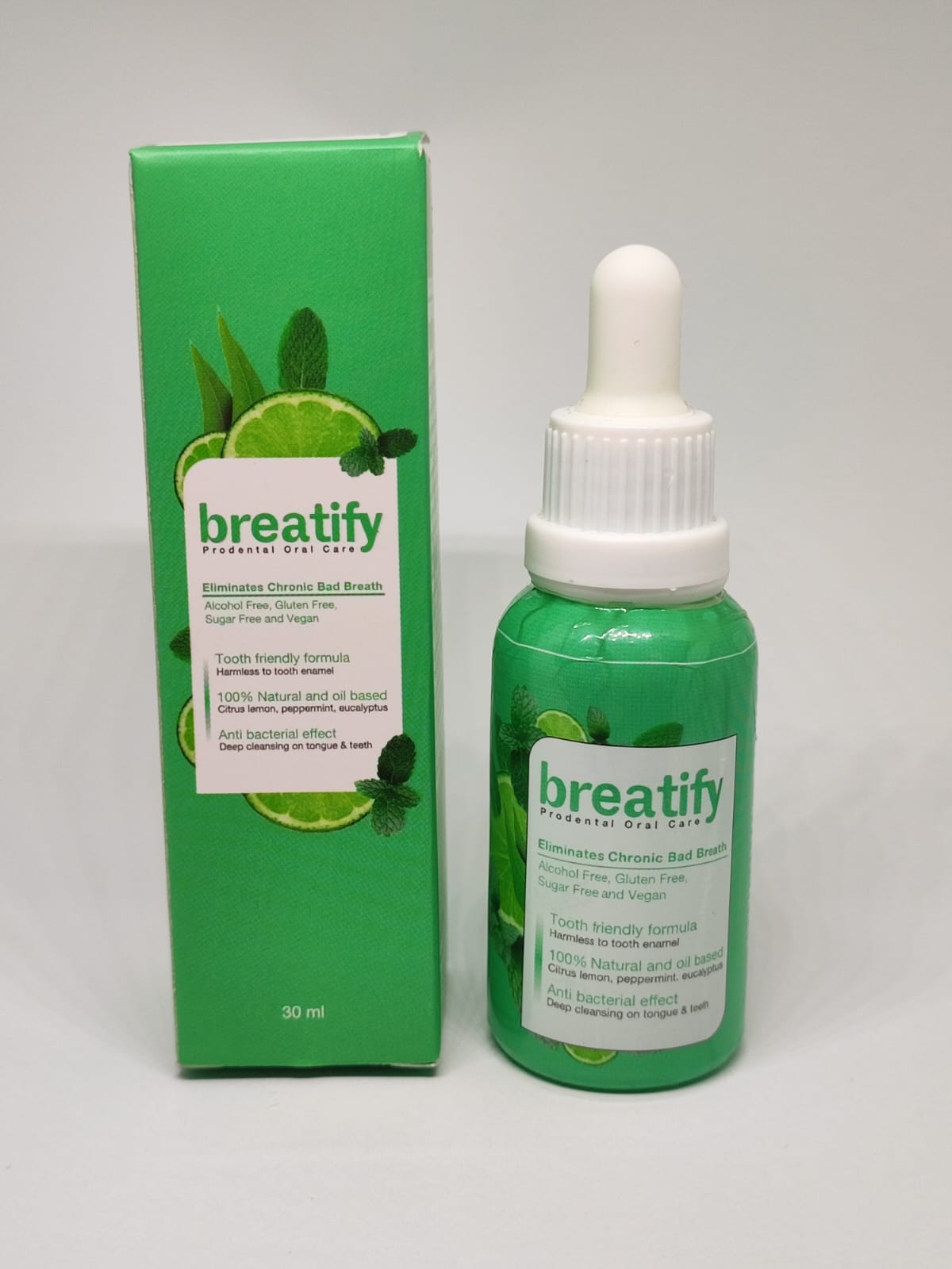 Breathify™ Gotas Refrescantes para el Aliento | Frescura Instantánea y Duradera