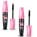 Pack 2 Máscaras de Pestañas Super Volumen Waterproof - Kiss Beauty
