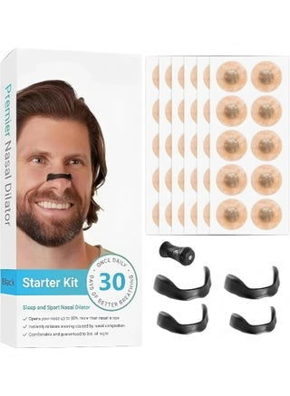 Kit Dilatador Nasal Magnético X30 Pro™ | Mejora la Respiración y Reduce los Ronquidos