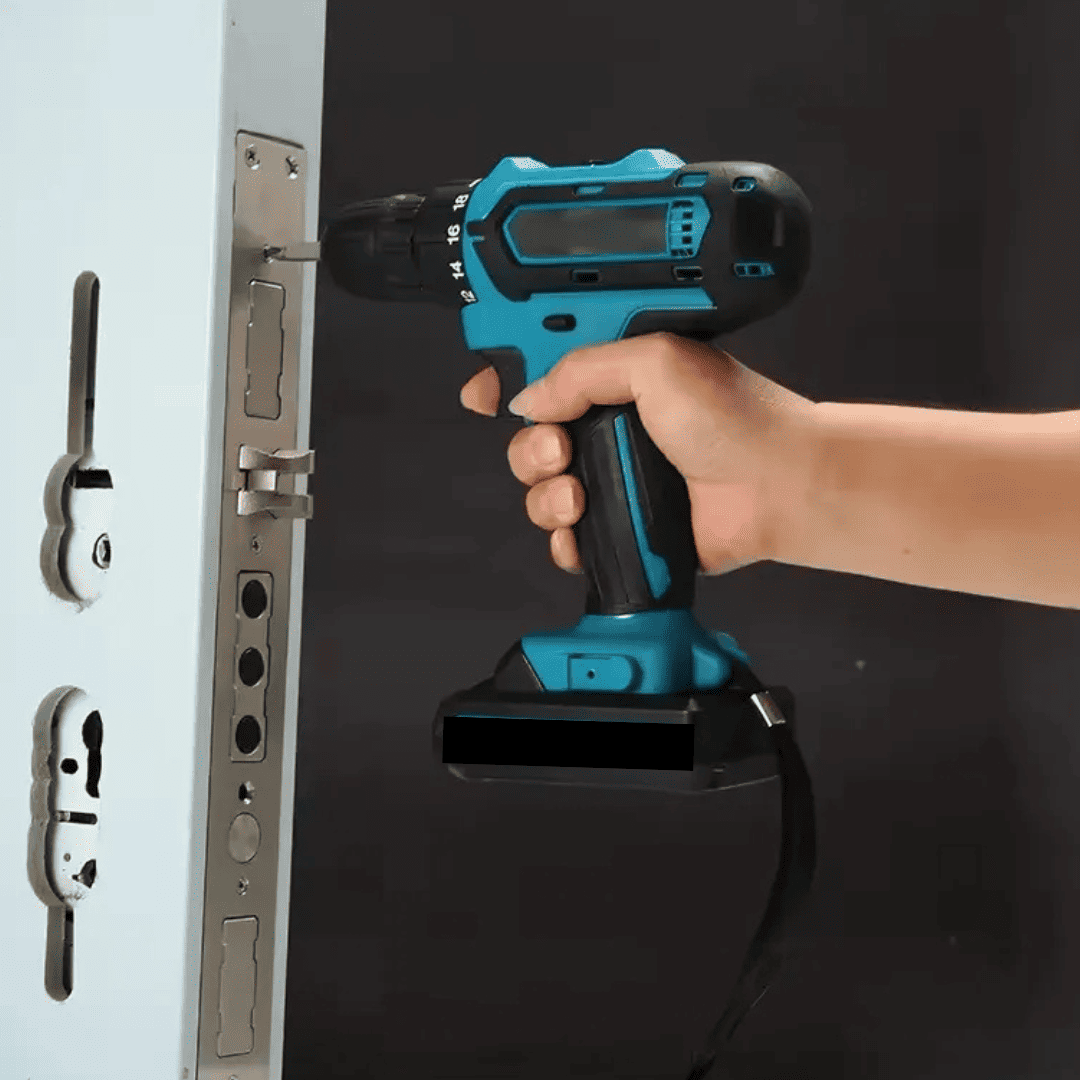 Taladro Inalámbrico Profesional 48V con 2 Baterías y Kit Completo de Accesorios